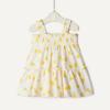 imageAmazon Essentials x Sofia Grainge Toddlers and Baby Girls Smocked Cotton DressIvory Lemon