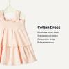 imageAmazon Essentials x Sofia Grainge Toddlers and Baby Girls Smocked Cotton DressLight Pink