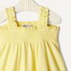 imageAmazon Essentials x Sofia Grainge Toddlers and Baby Girls Smocked Cotton DressLight Yellow