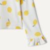 imageAmazon Essentials x Sofia Grainge Toddlers and Baby Girls TwoPiece Long Sleeve Rashguard Set MultipacksIvory Lemon