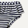 imageAmazon Essentials x Sofia Grainge Toddlers and Baby Girls TwoPiece Long Sleeve Rashguard Set MultipacksIvory Navy Even Stripe