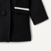 imageAmazon Essentials x Sofia Grainge Toddlers and Baby Girls Wool Blend Dress CoatBlack