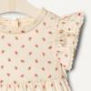 imageAmazon Essentials x Sofia Grainge Toddlers and Baby Girls Woven Cotton Sateen Fit amp Flare Casual DressBright Pink Little Strawberries