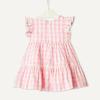 imageAmazon Essentials x Sofia Grainge Toddlers and Baby Girls Woven Cotton Sateen Fit amp Flare Casual DressPink Big Gingham