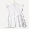 imageAmazon Essentials x Sofia Grainge Toddlers and Baby Girls Woven Cotton Sateen Fit amp Flare Casual DressWhite