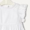 imageAmazon Essentials x Sofia Grainge Toddlers and Baby Girls Woven Cotton Sateen Fit amp Flare Casual DressWhite