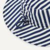 imageAmazon Essentials x Sofia Grainge Unisex Babies Cotton Bucket HatNavy Stripe