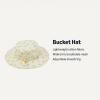 imageAmazon Essentials x Sofia Grainge Unisex Babies Cotton Bucket HatYellow Lemon