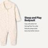 imageAmazon Essentials x Sofia Grainge Unisex Babies Cotton Footless Sleepsuit Pack of 2Blue Bunny Bear