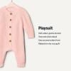 imageAmazon Essentials x Sofia Grainge Unisex Babies Cotton Knit PlaysuitLight Pink