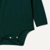 imageAmazon Essentials x Sofia Grainge Unisex Babies Cotton Long Sleeve Crew Neck BodysuitDark GreenSheepStripe