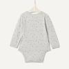 imageAmazon Essentials x Sofia Grainge Unisex Babies Cotton Long Sleeve Crew Neck BodysuitDark GreenSheepStripe