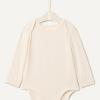 imageAmazon Essentials x Sofia Grainge Unisex Babies Cotton Long Sleeve Crew Neck BodysuitIvoryRedApple Hearts