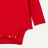 imageAmazon Essentials x Sofia Grainge Unisex Babies Cotton Long Sleeve Crew Neck BodysuitIvoryRedApple Hearts
