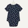 imageAmazon Essentials x Sofia Grainge Unisex Babies Short Sleeve Crewneck BodysuitBunniesLight BlueStripe