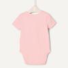 imageAmazon Essentials x Sofia Grainge Unisex Babies Short Sleeve Crewneck BodysuitDelicate FloralIvoryPink