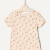 imageAmazon Essentials x Sofia Grainge Unisex Babies Short Sleeve Crewneck BodysuitIvoryLamb FacesRabbits