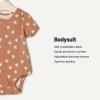 imageAmazon Essentials x Sofia Grainge Unisex Babies Short Sleeve Crewneck BodysuitIvoryLamb FacesRabbits
