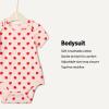 imageAmazon Essentials x Sofia Grainge Unisex Babies Short Sleeve Crewneck BodysuitIvoryRedApple Hearts