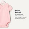 imageAmazon Essentials x Sofia Grainge Unisex Babies Side Snap Short Sleeve BodysuitDelicate FloralIvoryPink