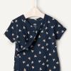 imageAmazon Essentials x Sofia Grainge Unisex Babies Side Snap Short Sleeve BodysuitLight BlueBunniesStripe