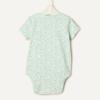 imageAmazon Essentials x Sofia Grainge Unisex Babies Side Snap Short Sleeve BodysuitRabbitsRound TreesStripe