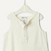 imageAmazon Essentials x Sofia Grainge Unisex Babies Sleeveless Lightweight French Terry RomperIvory