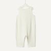 imageAmazon Essentials x Sofia Grainge Unisex Babies Sleeveless Lightweight French Terry RomperIvory
