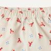 imageAmazon Essentials x Sofia Grainge Unisex Babies Toddlers and Kids Pullon Cotton Twill ShortsLight Beige Lobster