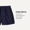 imageAmazon Essentials x Sofia Grainge Unisex Babies Toddlers and Kids Pullon Cotton Twill ShortsNavy