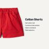 imageAmazon Essentials x Sofia Grainge Unisex Babies Toddlers and Kids Pullon Cotton Twill ShortsWashed Red