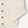 imageAmazon Essentials x Sofia Grainge Unisex Toddlers and Babies Cable Knit Fisherman Cardigan SweaterIvory