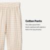 imageAmazon Essentials x Sofia Grainge Unisex Toddlers and Babies Cotton Gauze Adjustable PantsBeige Gingham