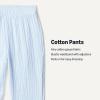 imageAmazon Essentials x Sofia Grainge Unisex Toddlers and Babies Cotton Gauze Adjustable PantsLight Blue