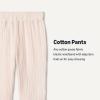 imageAmazon Essentials x Sofia Grainge Unisex Toddlers and Babies Cotton Gauze Adjustable PantsLight Pink