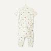 imageAmazon Essentials x Sofia Grainge Unisex Toddlers and Babies Cotton Knit Short Sleeve Shirt amp Pants SetIvory Beach