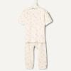 imageAmazon Essentials x Sofia Grainge Unisex Toddlers and Babies Cotton Knit Short Sleeve Shirt amp Pants SetIvory Little Bunnies