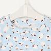 imageAmazon Essentials x Sofia Grainge Unisex Toddlers and Babies Cotton Knit Short Sleeve Shirt amp Pants SetLight Blue Lambs