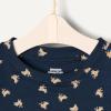imageAmazon Essentials x Sofia Grainge Unisex Toddlers and Babies Cotton Knit Short Sleeve Shirt amp Pants SetNavy Little Bunnies