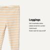 imageAmazon Essentials x Sofia Grainge Unisex Toddlers and Babies Cotton Stretchy Leggings with Elastic WaistIvoryLight CamelStripe
