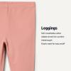 imageAmazon Essentials x Sofia Grainge Unisex Toddlers and Babies Cotton Stretchy Leggings with Elastic WaistIvoryPinkTerracotta
