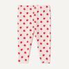 imageAmazon Essentials x Sofia Grainge Unisex Toddlers and Babies Cotton Stretchy Leggings with Elastic WaistIvoryRedApple Hearts
