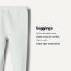 imageAmazon Essentials x Sofia Grainge Unisex Toddlers and Babies Cotton Stretchy Leggings with Elastic WaistPale GreenSheepStripe