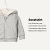 imageAmazon Essentials x Sofia Grainge Unisex Toddlers and Babies French Terry Zip Hoodie SweatshirtDove Grey Sheep