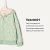 imageAmazon Essentials x Sofia Grainge Unisex Toddlers and Babies French Terry Zip Hoodie SweatshirtPale Green Rabbits