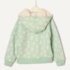 imageAmazon Essentials x Sofia Grainge Unisex Toddlers and Babies French Terry Zip Hoodie SweatshirtPale Green Rabbits