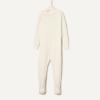 imageAmazon Essentials x Sofia Grainge Unisex Toddlers and Babies SnugFit Cotton Footed PajamasIvoryPale Green