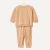 imageAmazon Essentials x Sofia Grainge Unisex Toddlers and Babies Sweatshirt amp Sweatpant SetLight Camel Big Bear Heart
