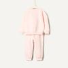 imageAmazon Essentials x Sofia Grainge Unisex Toddlers and Babies Sweatshirt amp Sweatpant SetPale Pink
