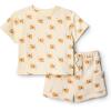 imageAmazon Essentials x Sofia Grainge Babies Toddlers and Boys TShirt and Short Play Set MultipacksIvory Elephants